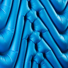 Double V Sleeping Pad, Blue, Up Close Fabric