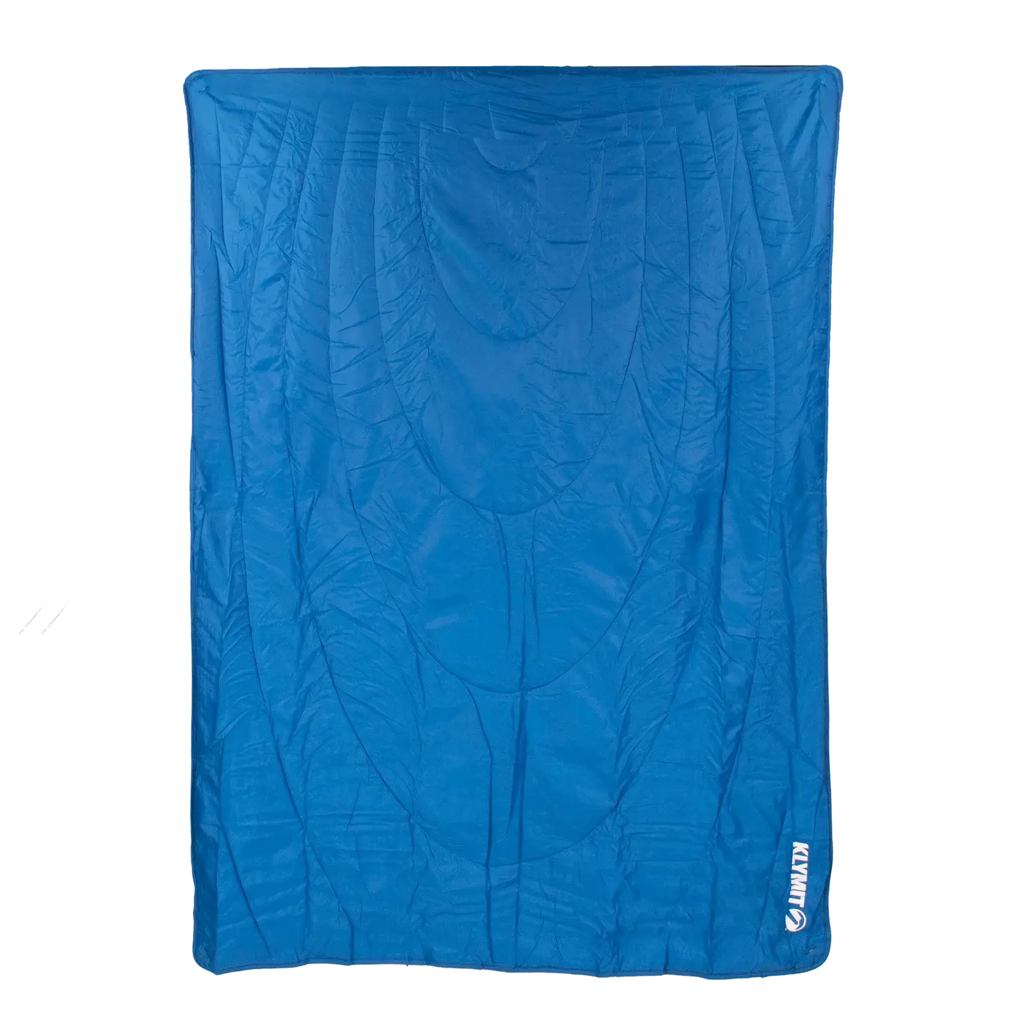 Horizon Travel Blanket, Deep Water, Front