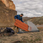Insulated Static V Lite Eco, Brown, Lifestyle Camping Tent
