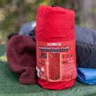 Insulated Static V Luxe Sleeping Pad, Red, Lifestyle Stuff Sack
