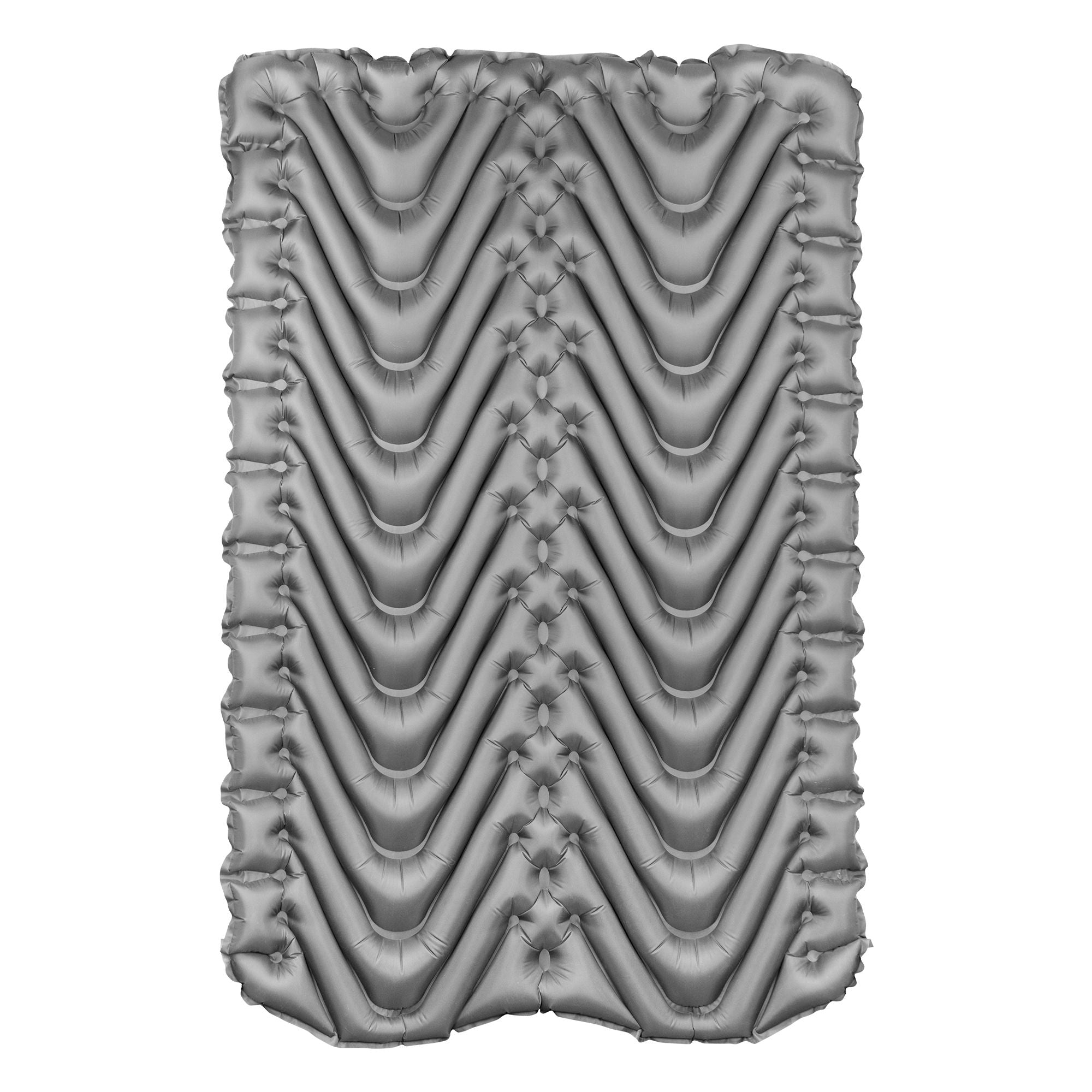 Double V Sleeping Pad, Blue, Gray Back