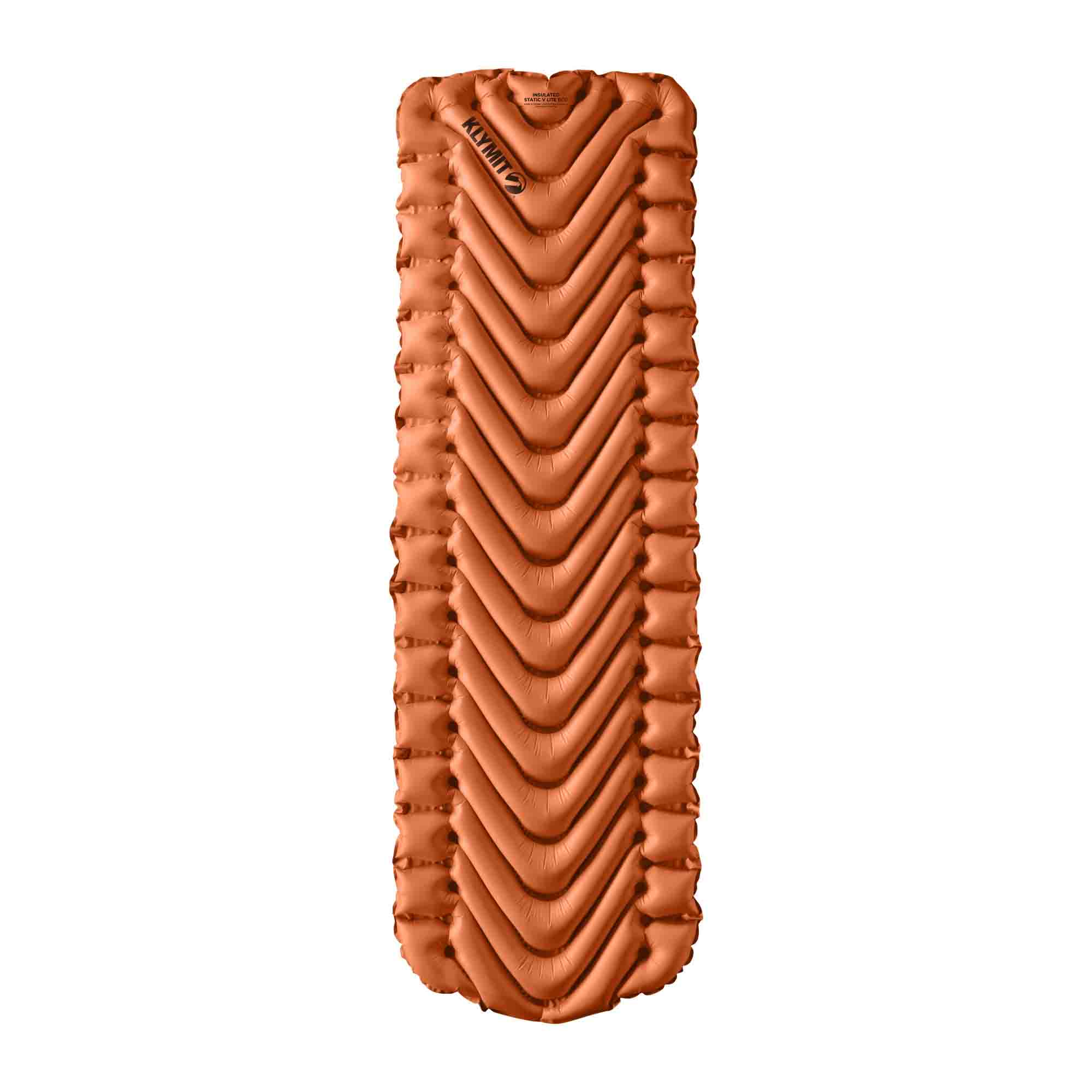 Insulated Static V Lite Eco Sleeping Pad, Brown, Front