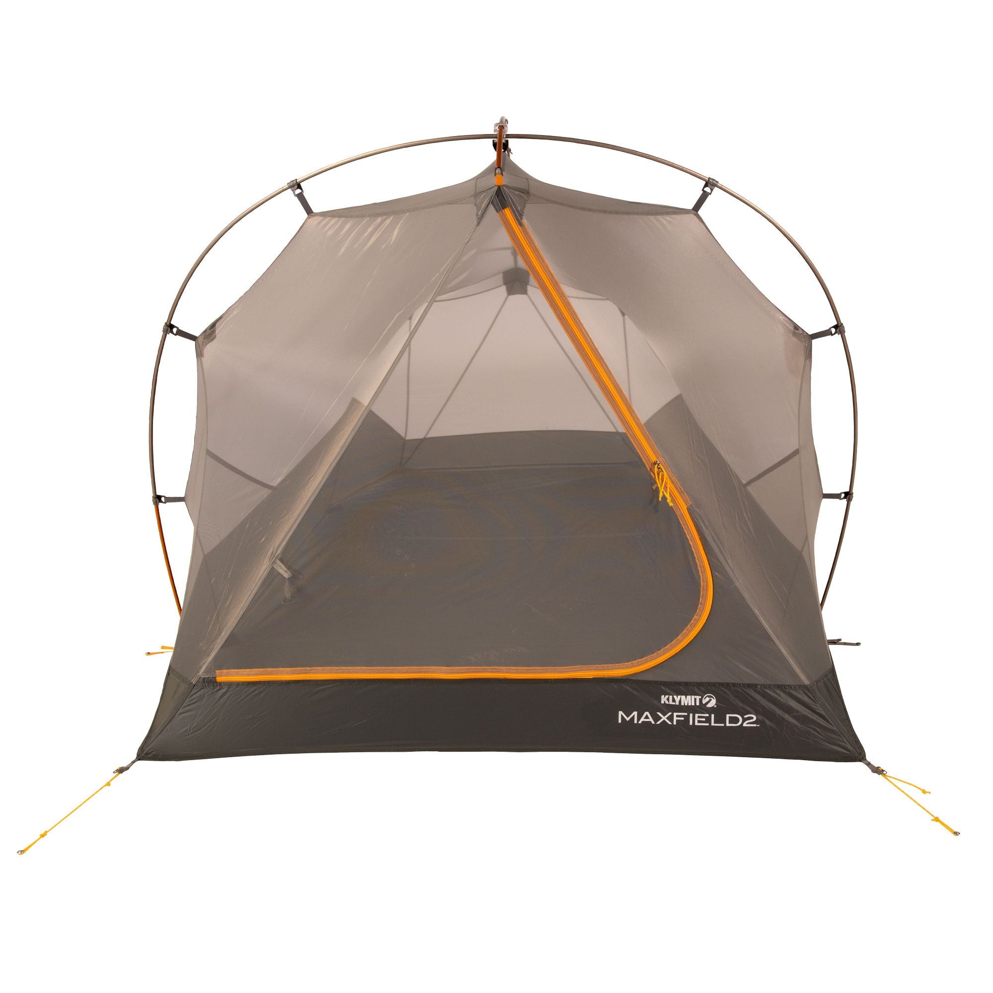 Maxfield Tent, 2 Person Gray, Front No-Fly