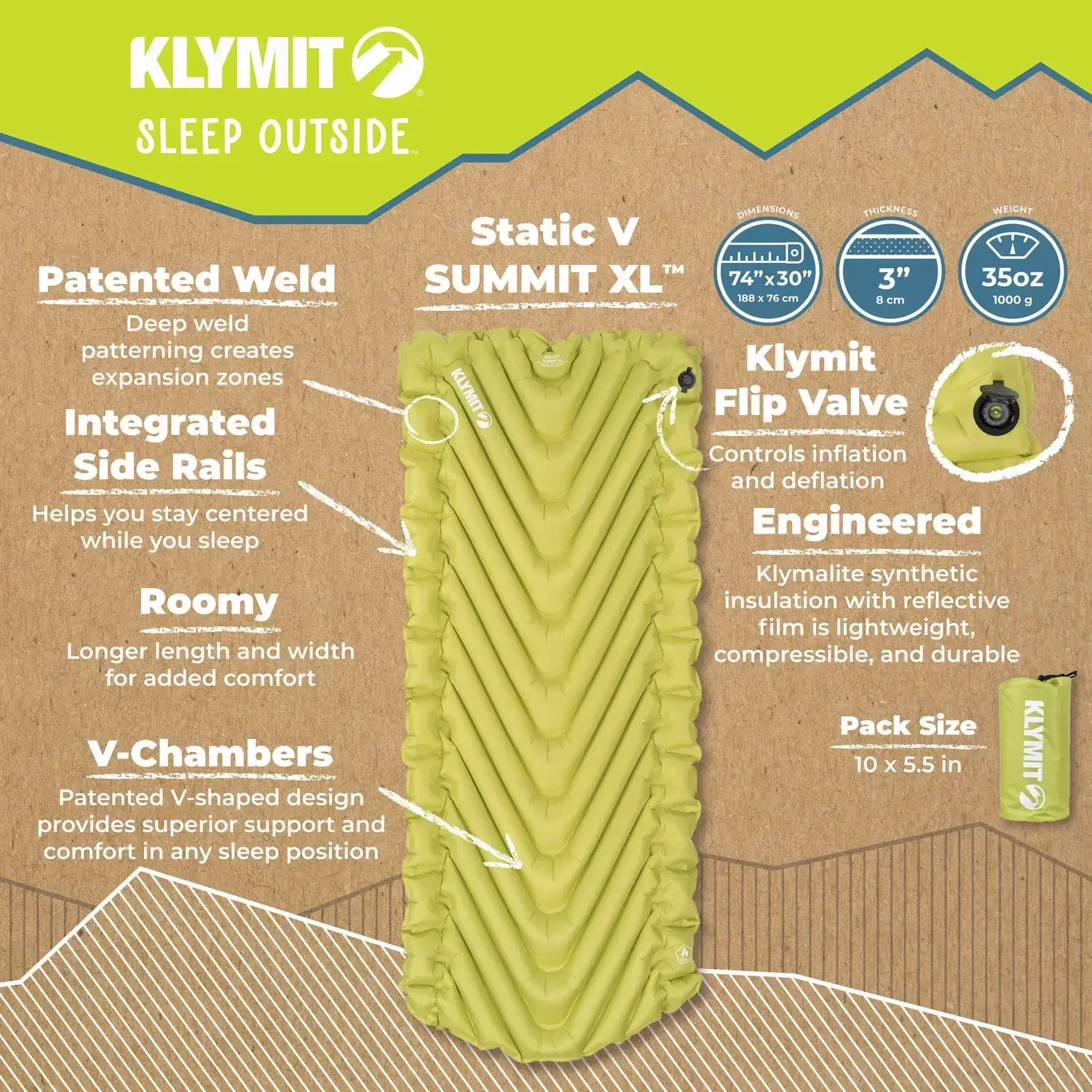 Static V Summit XL, Product Infographic