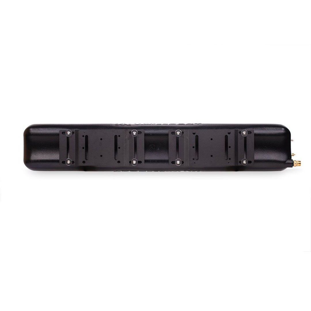 WaterPORT 8.0 Gallon Water Tank, Black, Back Angle No Bracket