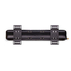 WaterPORT 8.0 Gallon Water Tank, Black, Back Angle With Bracket