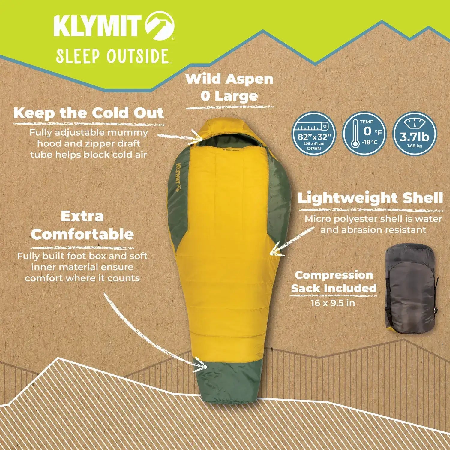 Wild Aspen 0 Large, Product Infographic