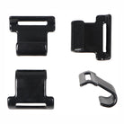 Replacement Car Clips, Black, 4-Pack