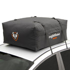 Range Car Top Carrier, Black, Side Angle