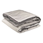 Horizon Overland Blanket, Gray, Folded