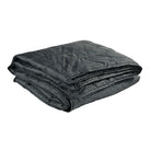 Horizon Travel Blanket, Gray, Folded