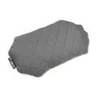 Luxe Camping Pillow, Gray, Side Angle