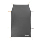 Maxfield Tent Footprint, 2 Person Gray, Front