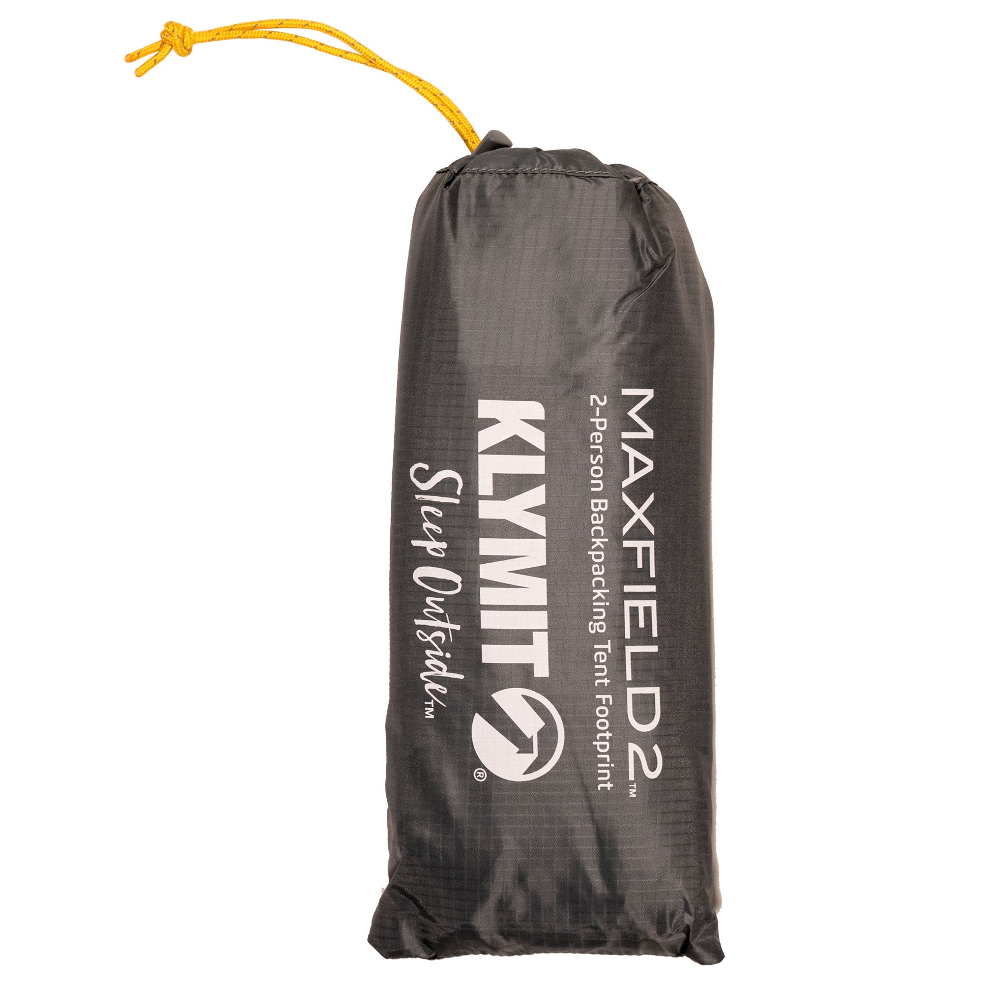 Maxfield Tent Footprint, 2 Person Gray, Stuff Sack