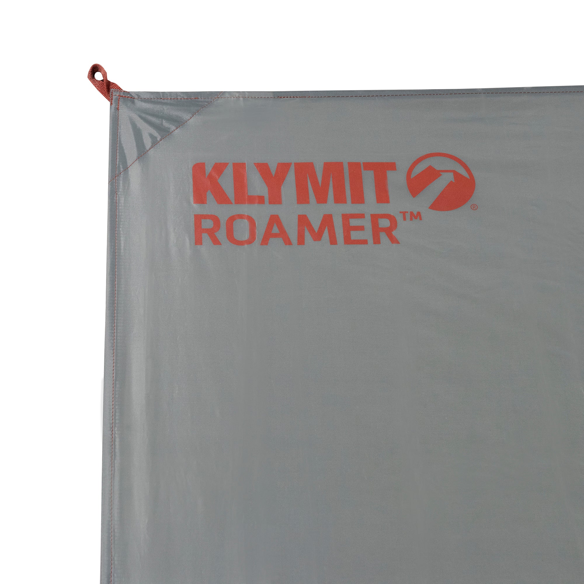 Roamer Throw Tarp, Gray, Branded Corner