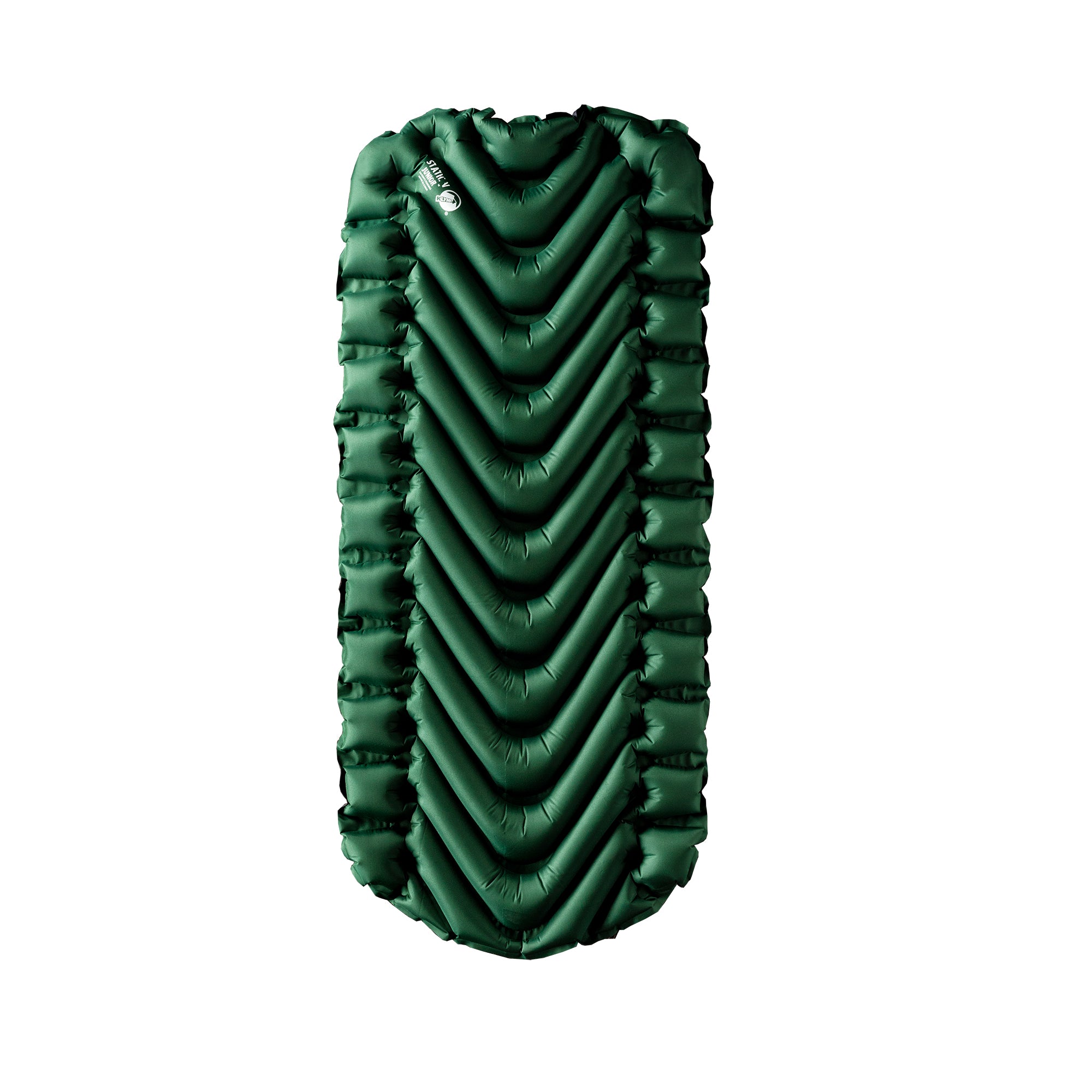 Static V Short Sleeping Pad, Green, Front