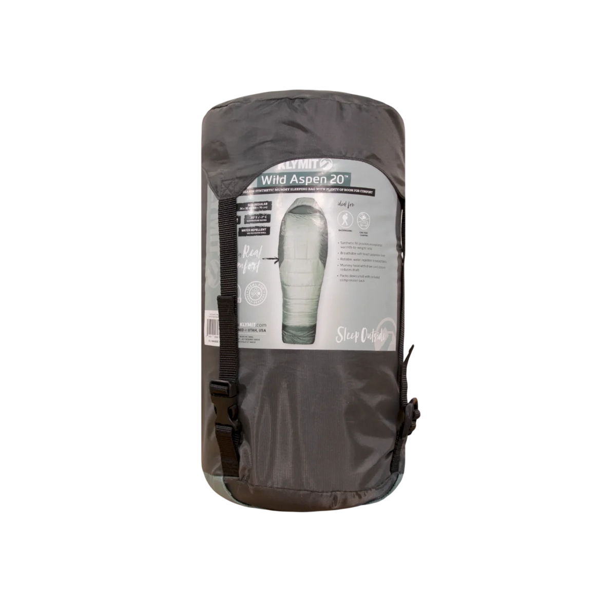 Wild Aspen 20 Regular, Chinois Green, Stuff Sack
