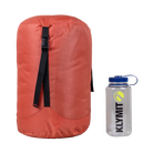 Bozeman 35 Large, Picante/Gray, Sack and Bottle Size Comparison