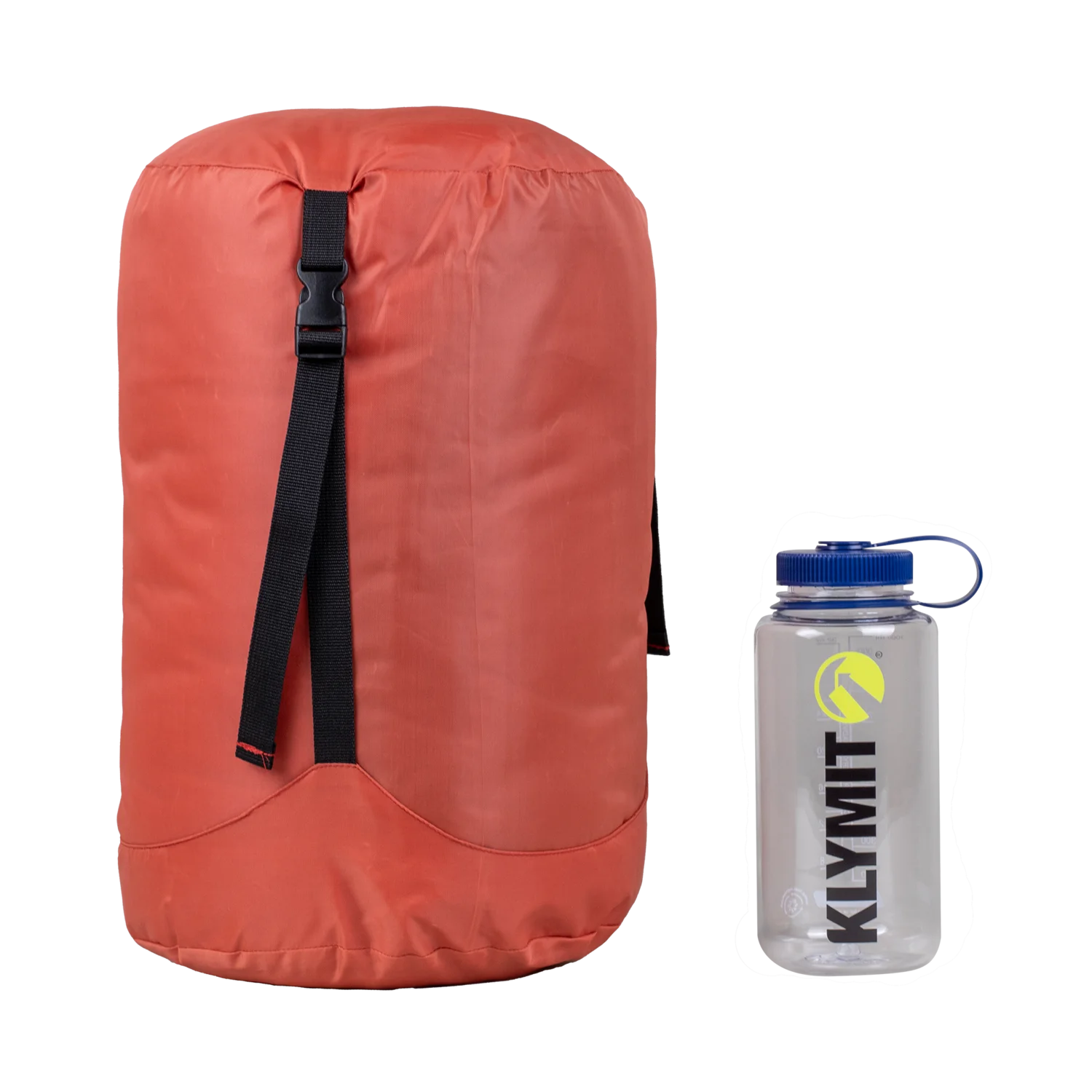 Bozeman 35 Large, Picante/Gray, Sack and Bottle Size Comparison