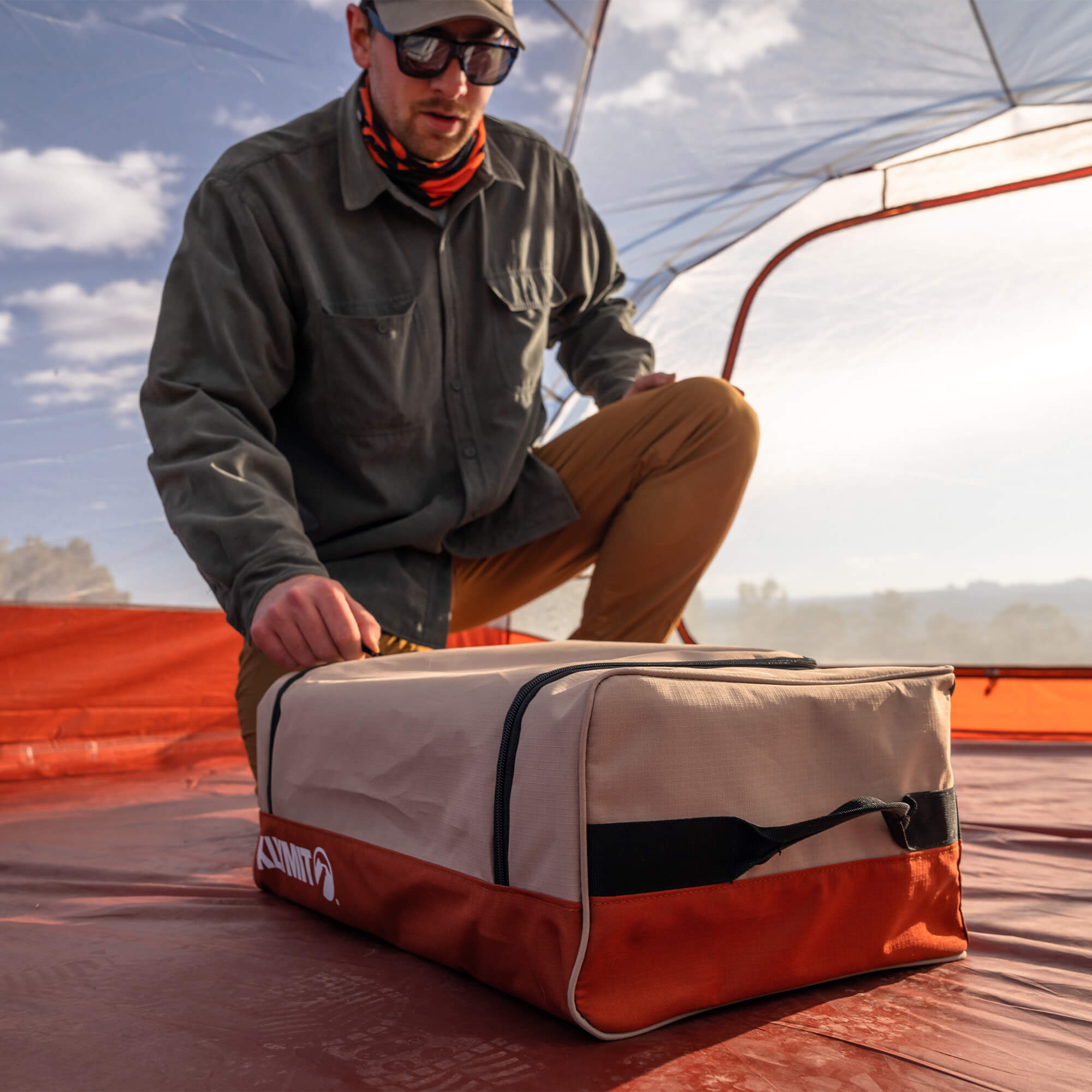 all-groups Cedar Mesa Cot, Recon/Red, Lifestyle Storage Bag