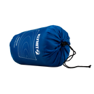 Horizon Travel Blanket, Deep Water, Sack Side Angle