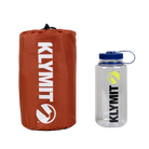 Insulated Static V Peak, Red Rock, Extra Large, Sack and Bottle Size Comparison