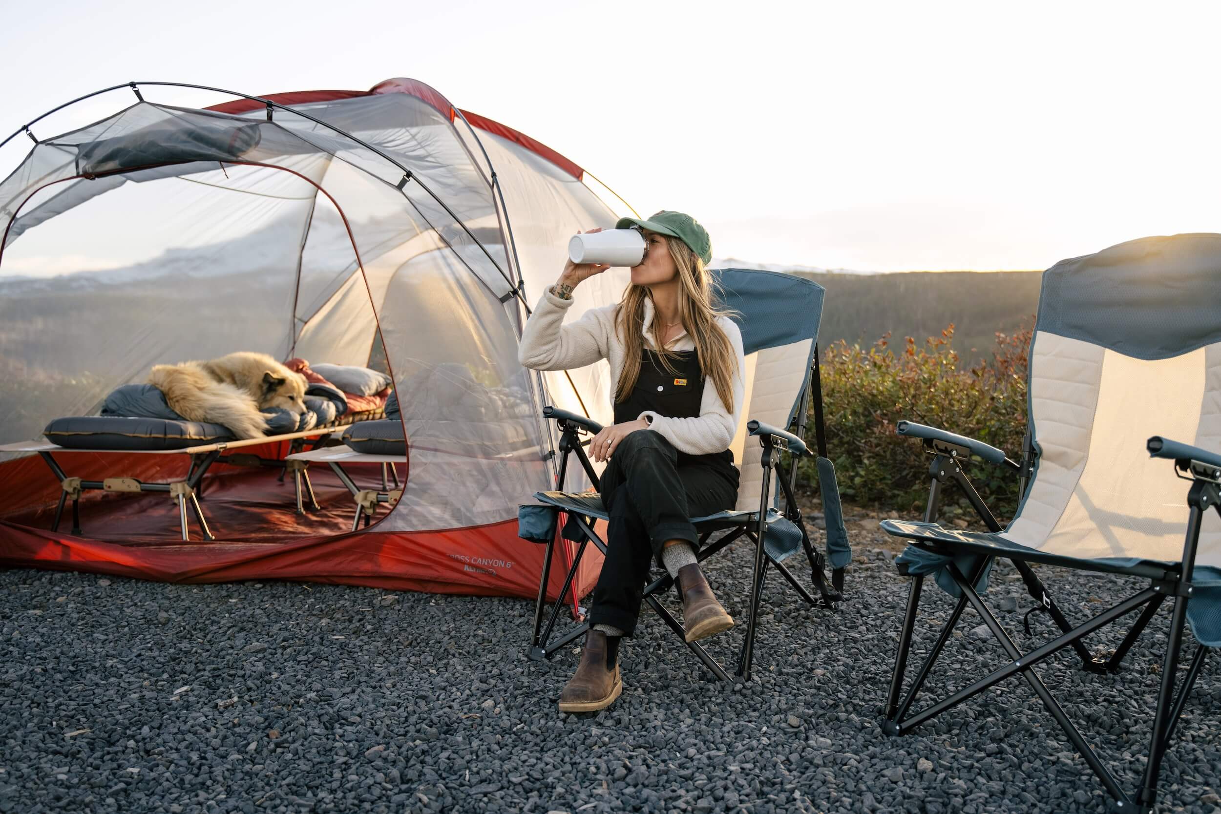 Oreiller De Camping Klymit Drift - Modèle Régulier, Mousse à Mémoire De Forme, Orange - Neuf