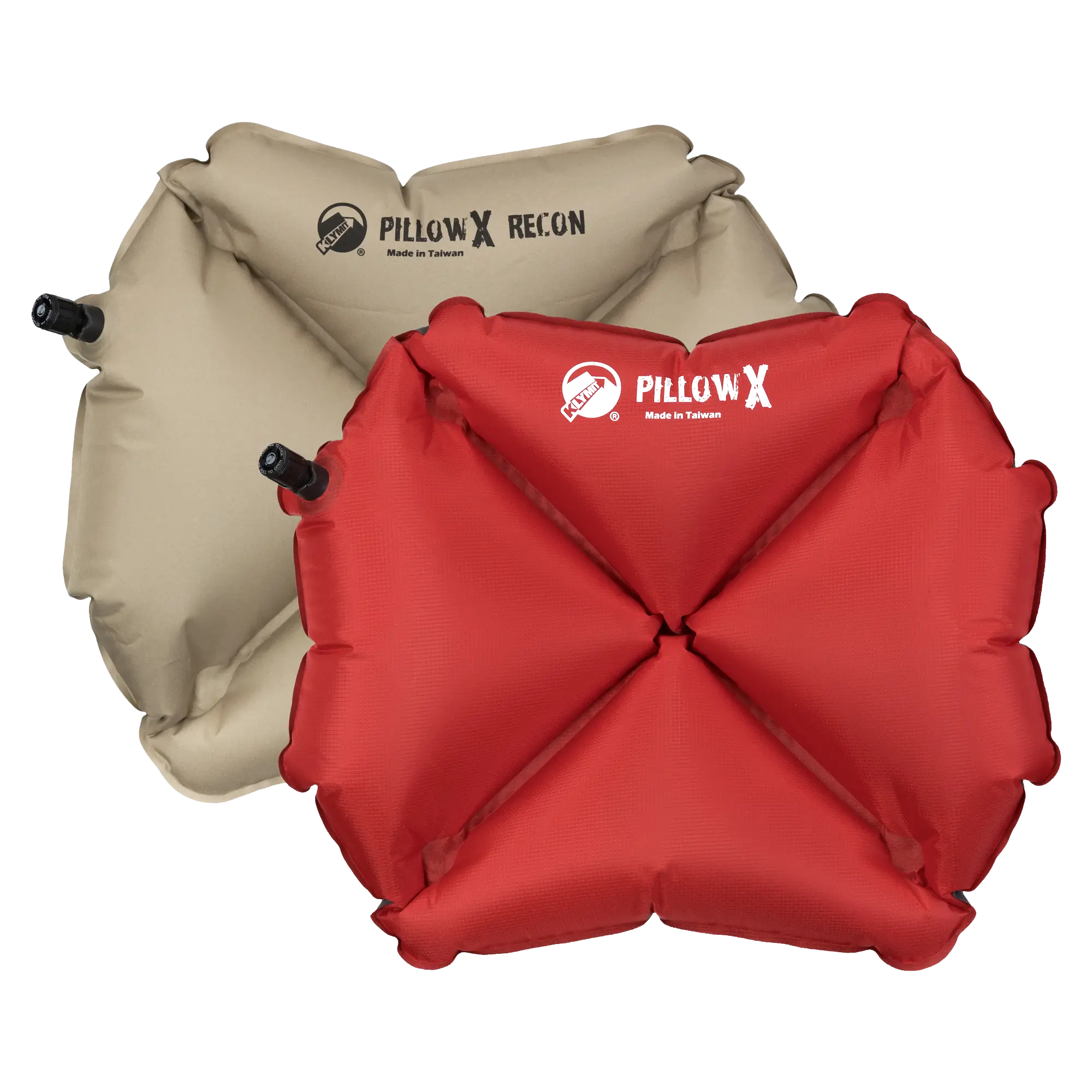 Pillow X, Red and Recon, Front