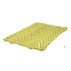 Static V Summit, Bright Chartreuse, Double, Angled