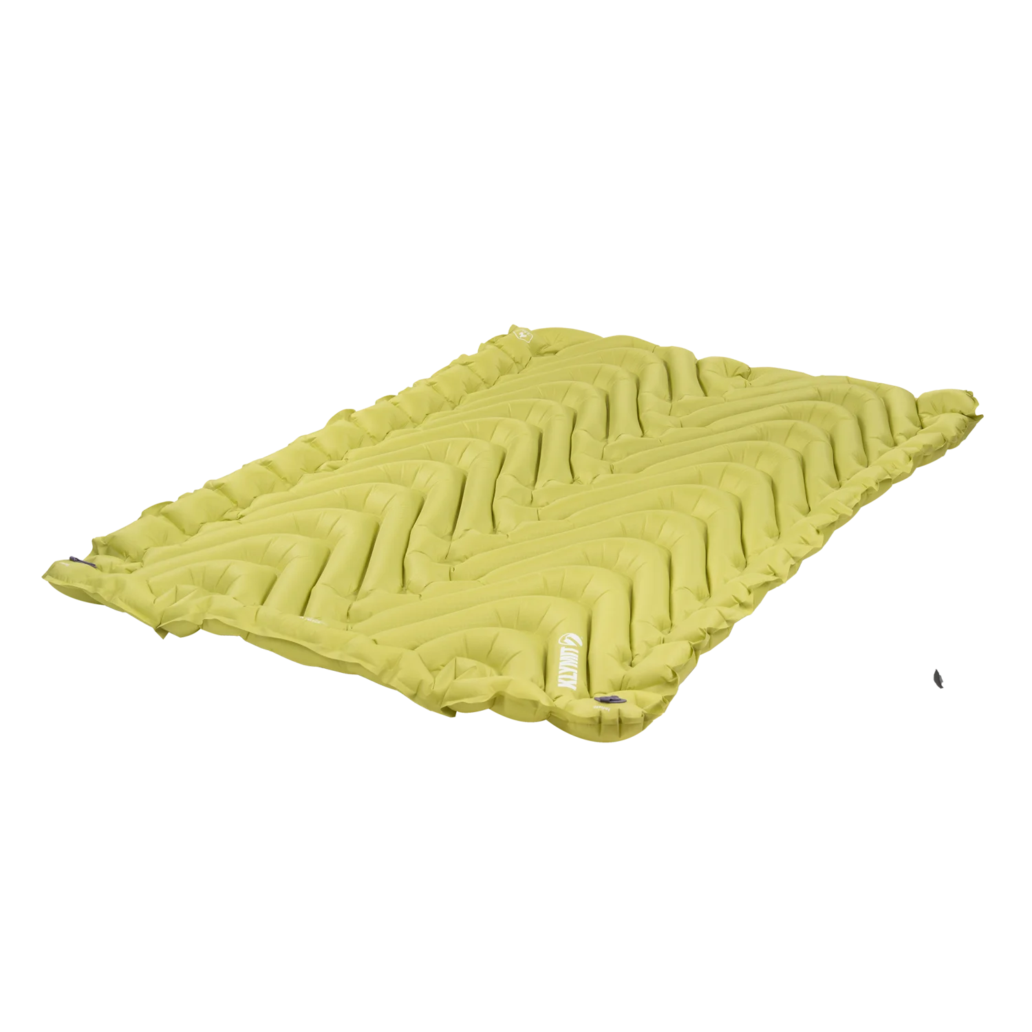 Static V Summit, Bright Chartreuse, Double, Angled