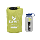 Static V Summit, Bright Chartreuse, Double, Sack and Bottle Size Comparison