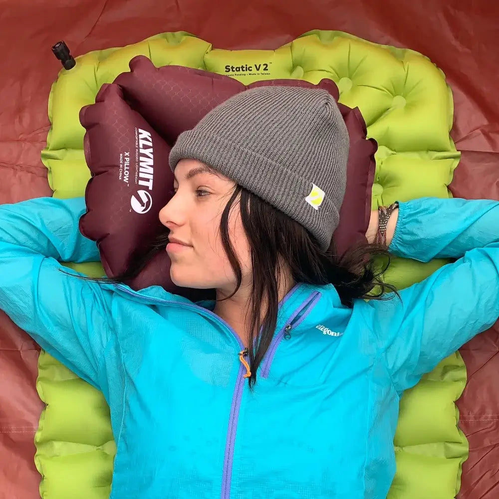 美品Static V2 エアーマット & pillowX軽量コンパクトセット Static V2™ Sleeping Pad | Klymit® – Klymit