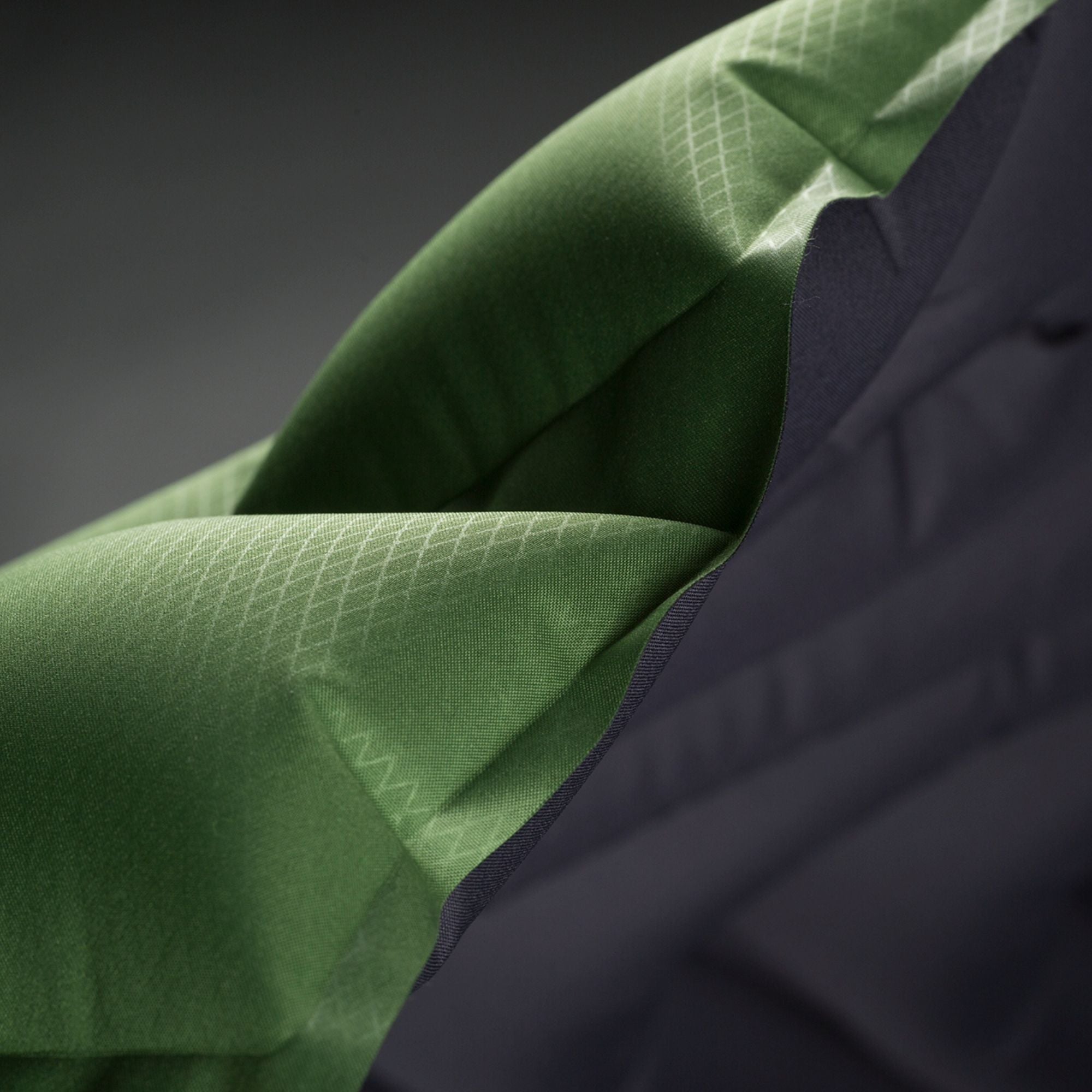 Static V Sleeping Pad, Green, Up Close Fabric
