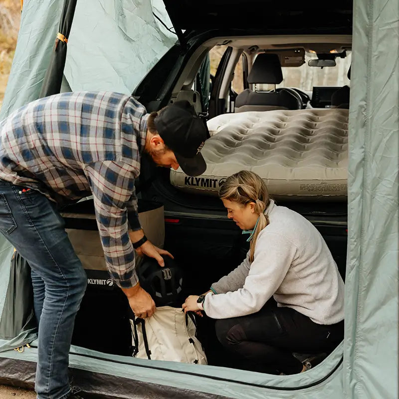 Timber Creek Annex, Teal, Lifestyle Car Camping