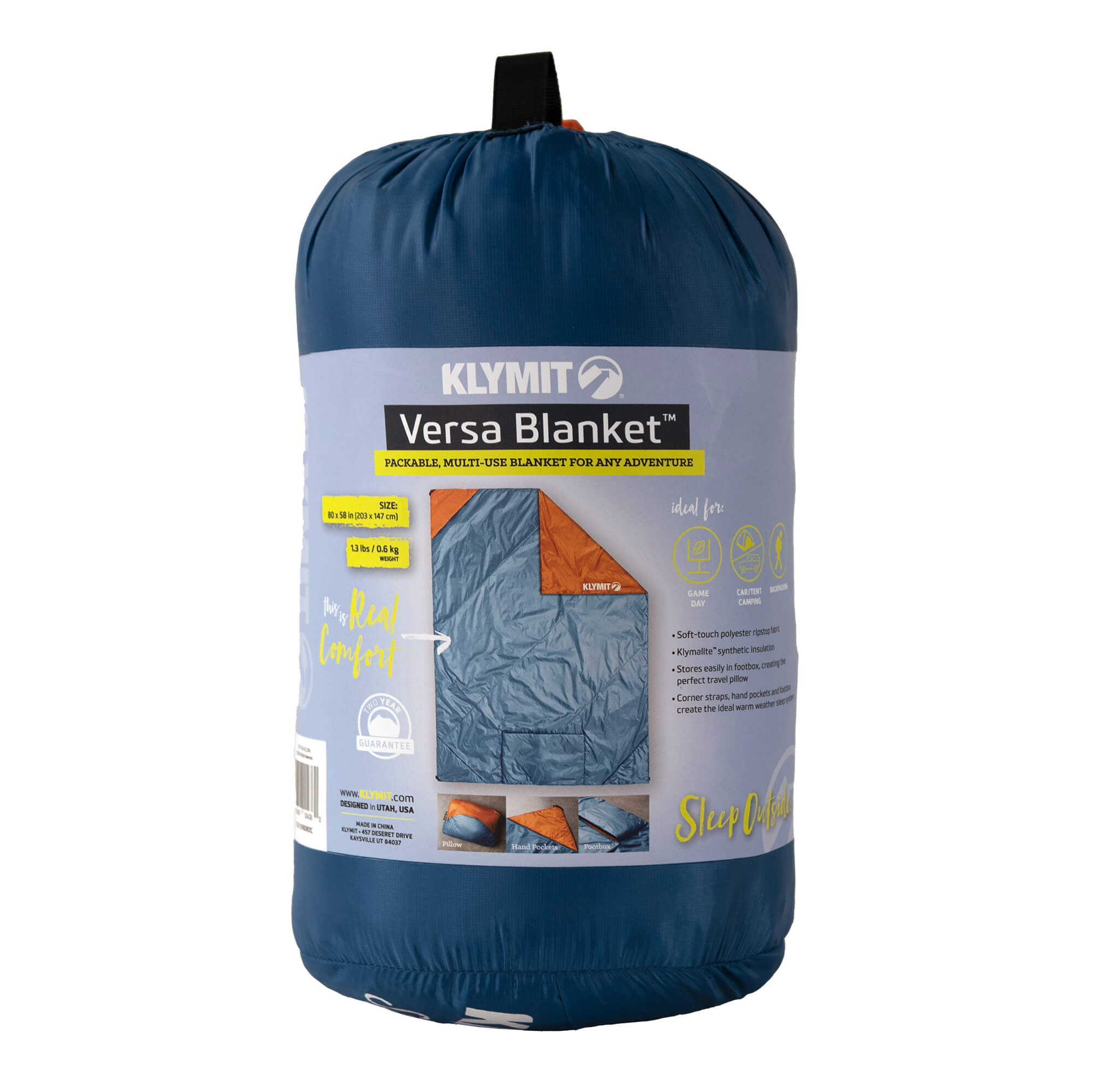 Versa Blanket™ | Packable Camp Blanket | Klymit® – Klymit