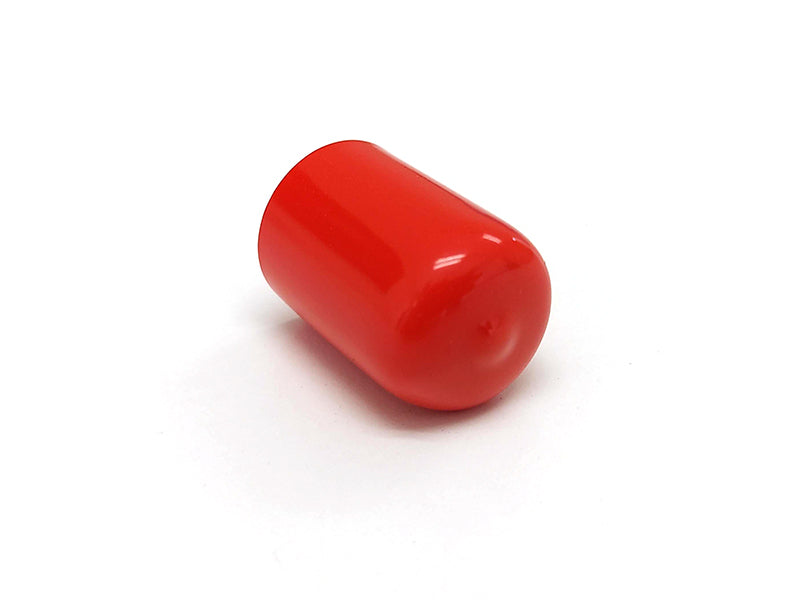 Dust Cap, Red, Side Angle