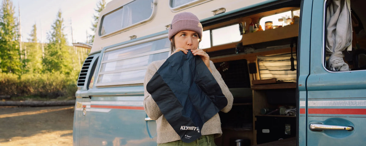Klymit V Seat inflatable cushion