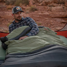 Big Cottonwood 0 Sleeping Bag, Green, Lifestyle Camping