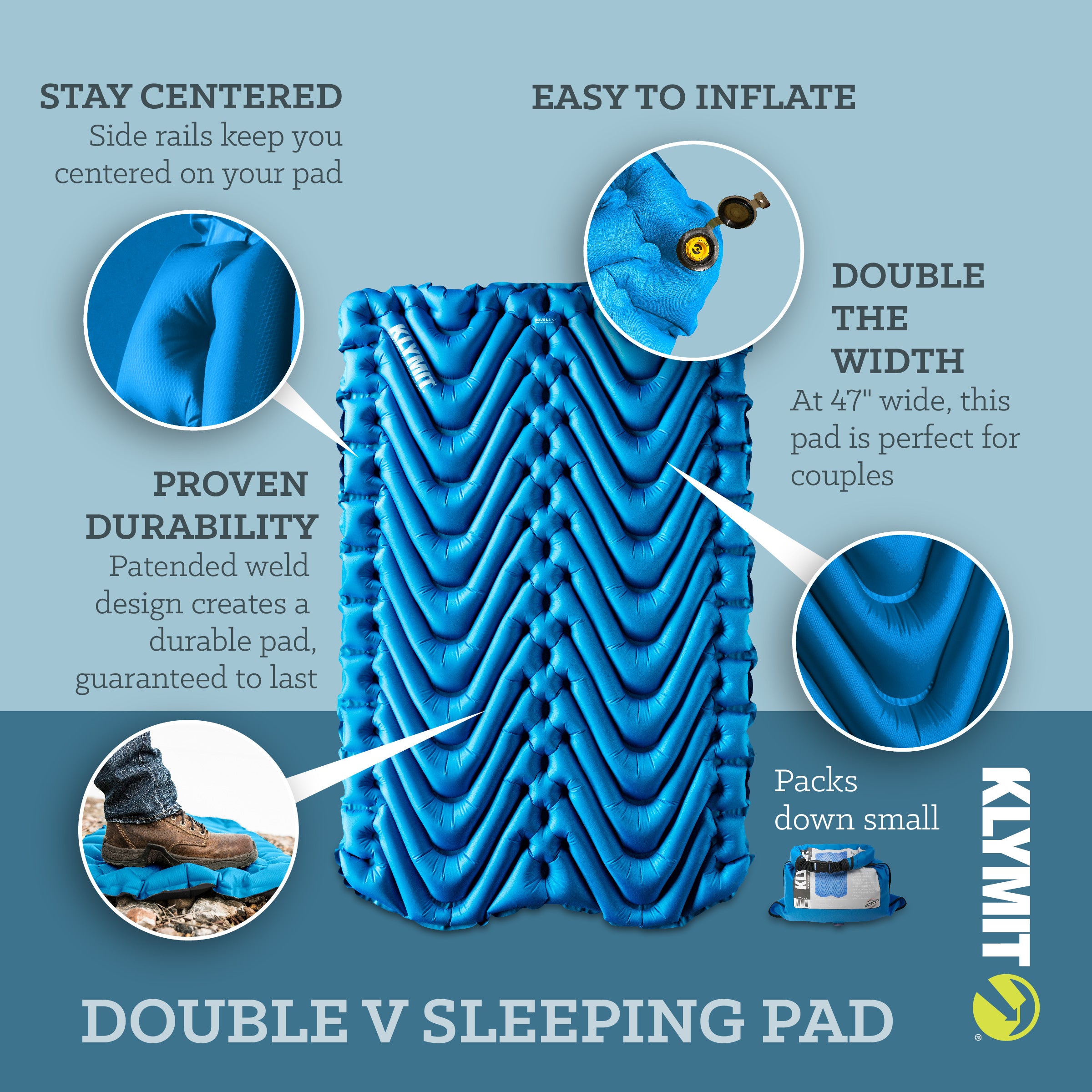 Double V™ Sleeping Pad