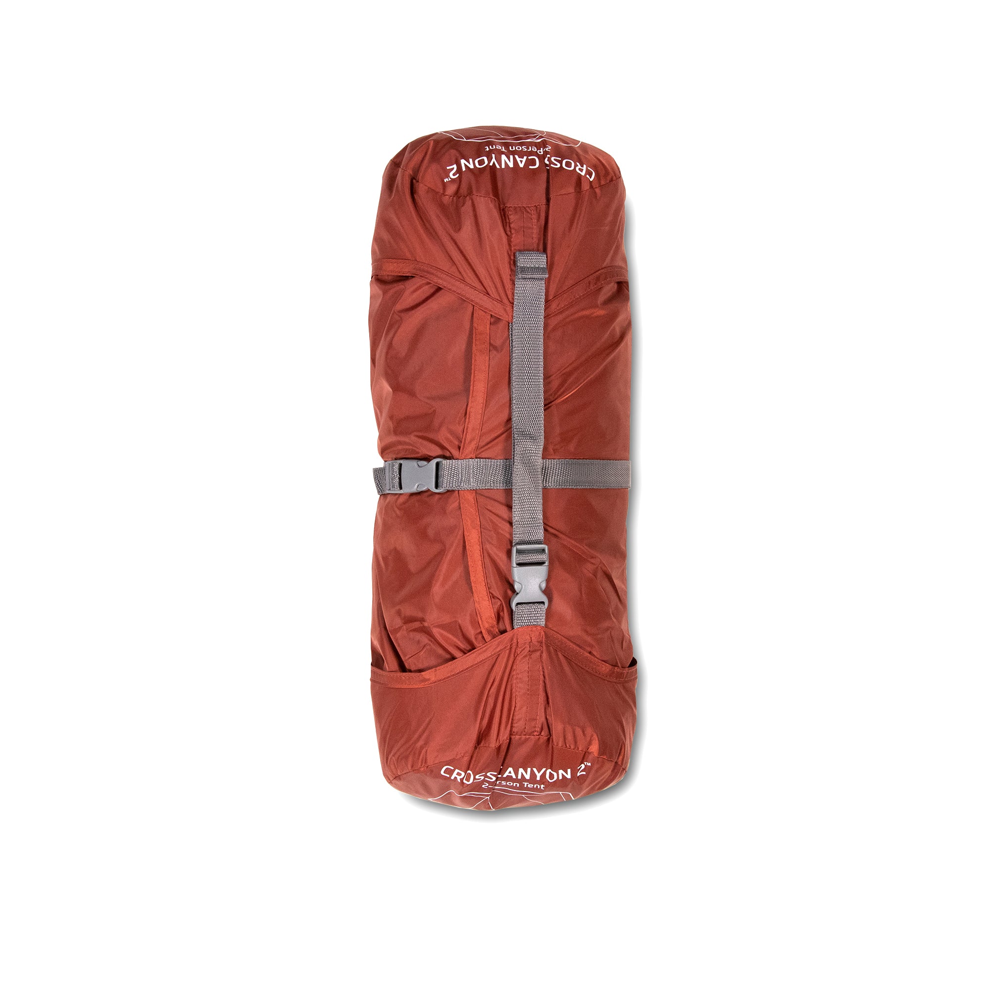 Cross Canyon Tent, 2 Person Orange/Gray, Storage Bag
