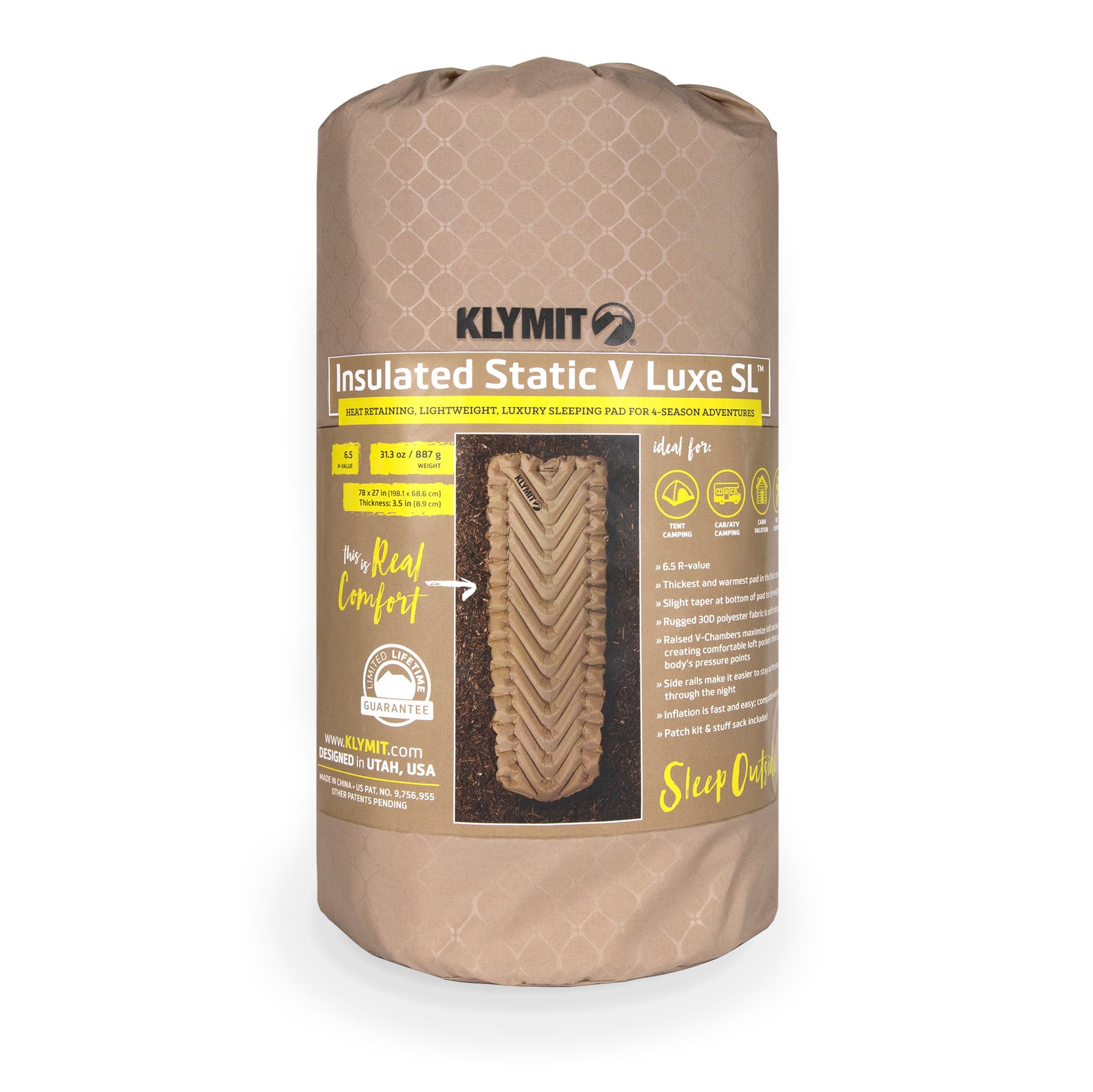 Insulated Static V Luxe SL Sleeping Pads