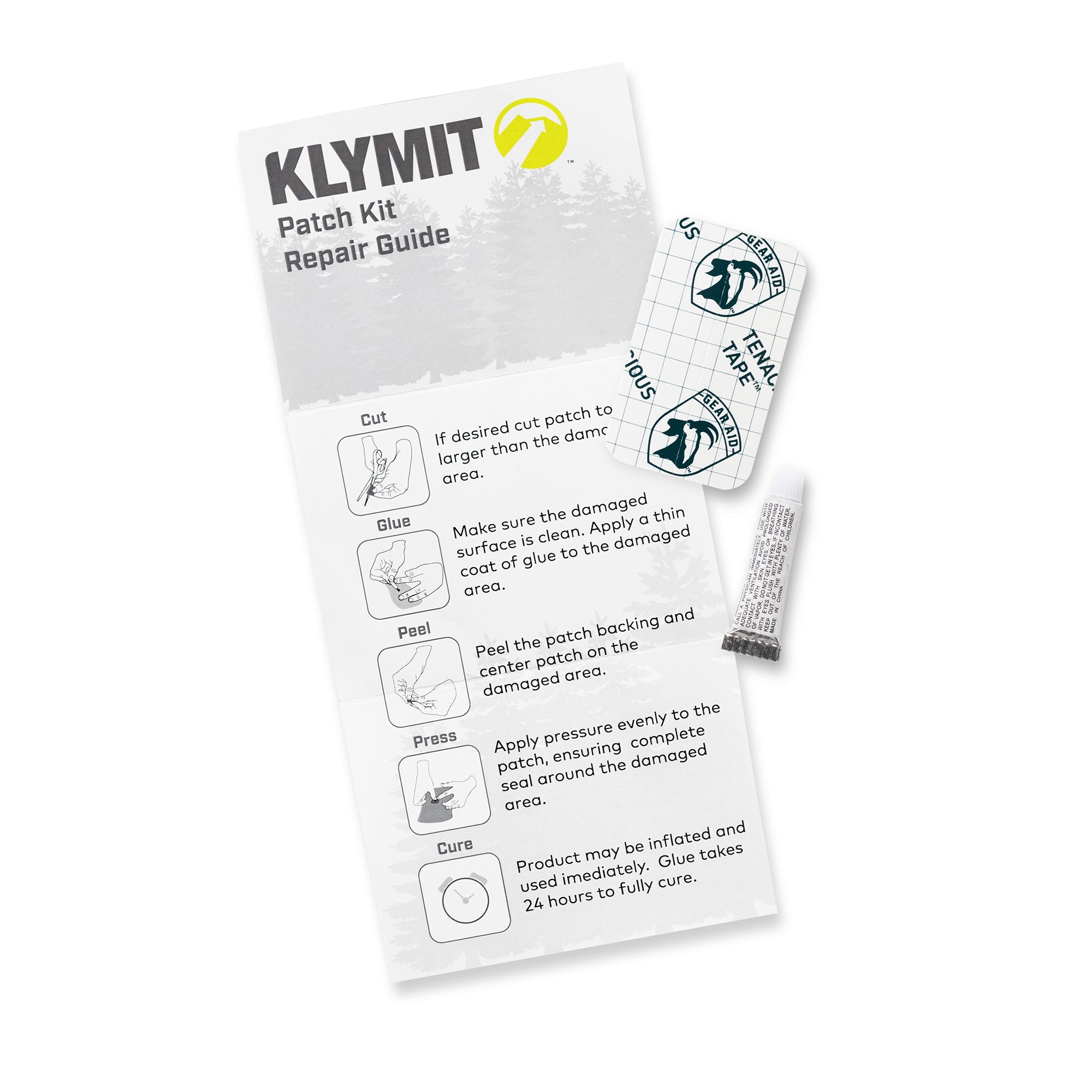 クライミット超軽量スリーピングマット　リペアキット付き KLYMIT クライミット 1人用 断熱性 インシュレーテッド