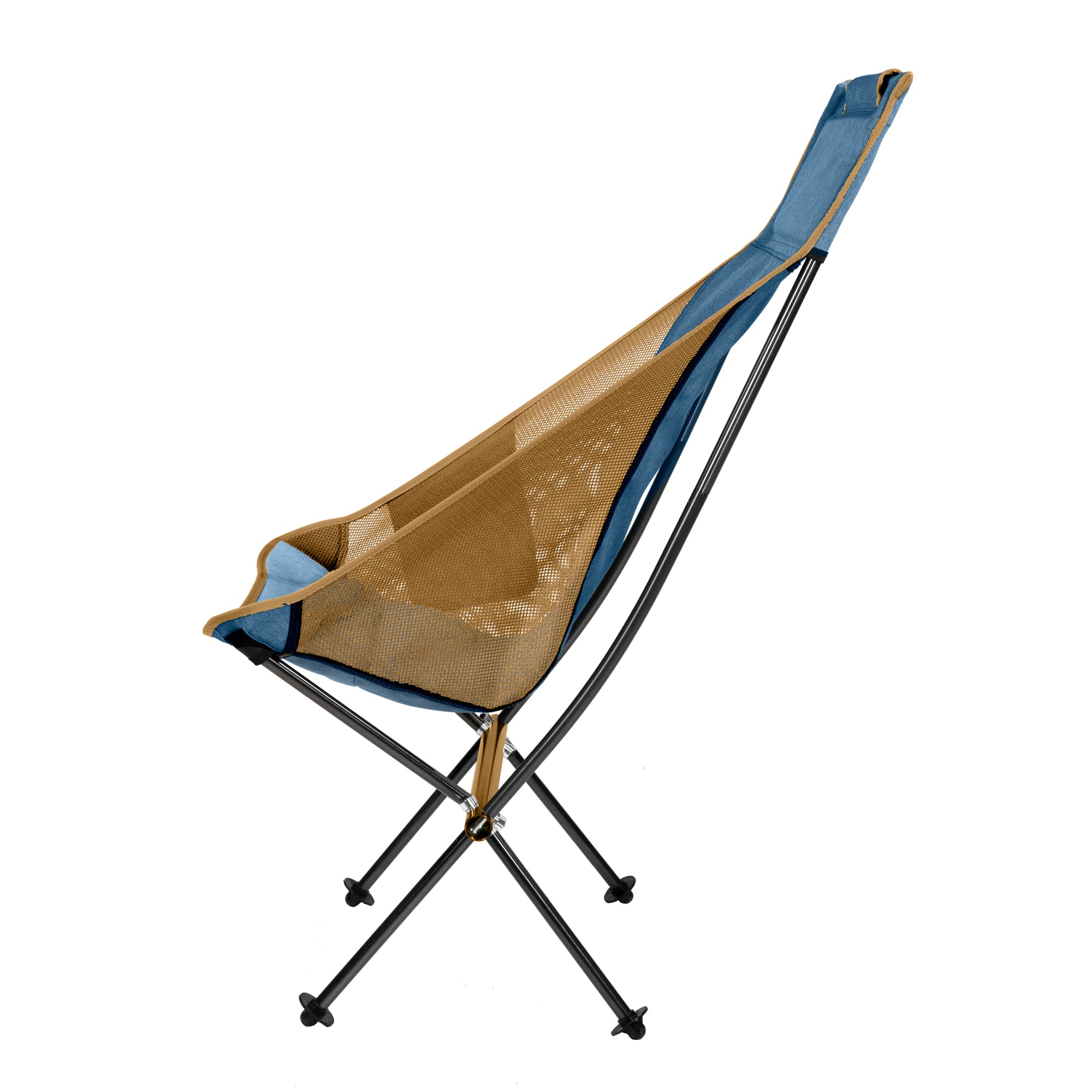 Ridgeline Camp Chair, Blue, Side