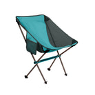 Ridgeline Camp Chair Short, Blue, Front
