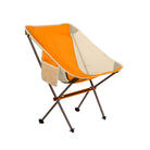 Ridgeline Camp Chair Short, Orange, Front