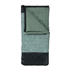 Wild Aspen 20 Degree Rectangle Sleeping Bag, Gray, Open Front